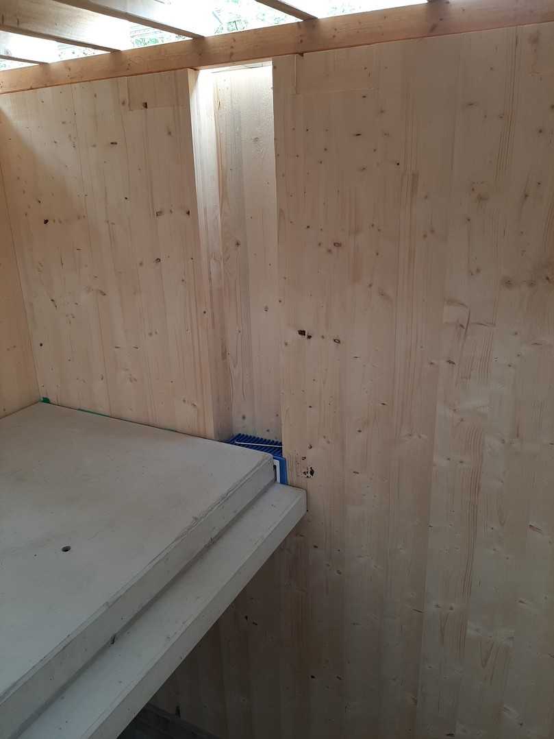 Der Einsatz des Trittschalldämmelements Schöck  Tronsole im Holzhybridbau ist ein Novum. | Foto: KSK Ingenieure / Marco Sendler