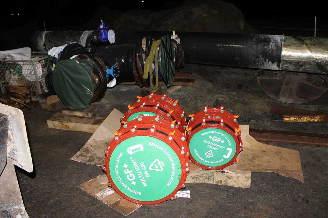 Gelsenwasser: Kupplungen Multi/Joint für Trinkwassernetz Gelsenwasser: Kupplungen Multi/Joint für Trinkwassernetz