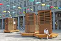 Moos und IoT-Technologie zur Luftverbesserung