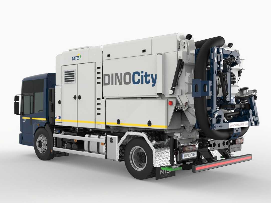 DinoCity: Kleiner kräftiger Saugbagger für den innerstädtischen Tiefbau DinoCity: Kleiner kräftiger Saugbagger für den innerstädtischen Tiefbau