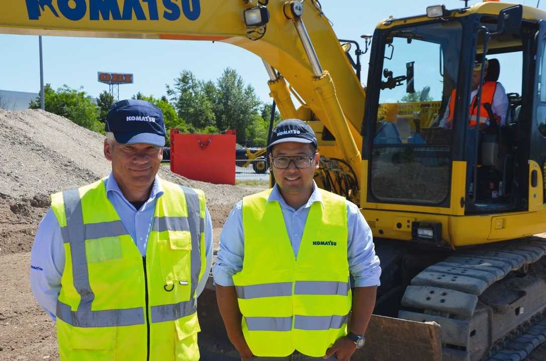 Komatsu Smart Construction Retrofit 3D-Maschinensteuerung für Bagger Komatsu Smart Construction Retrofit 3D-Maschinensteuerung für Bagger