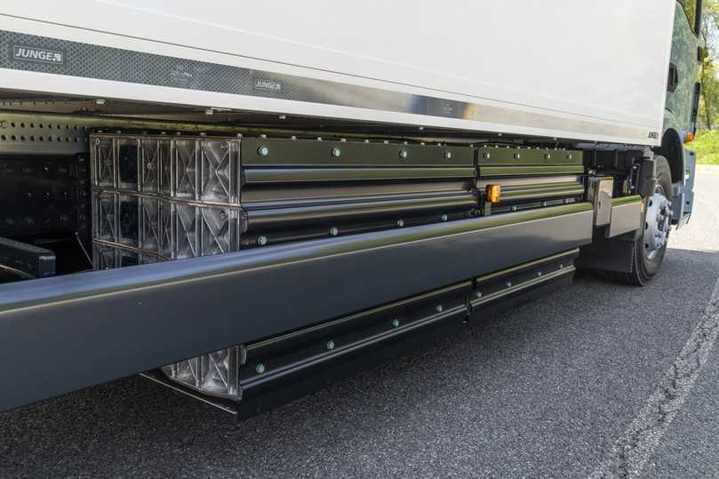 Ein modulares Batteriesystem mit zwei bis vier Batteriepaketen erlaubt die passgenaue Auslegung auf den jeweiligen Einsatzzweck. | Foto: MAN Truck & Bus