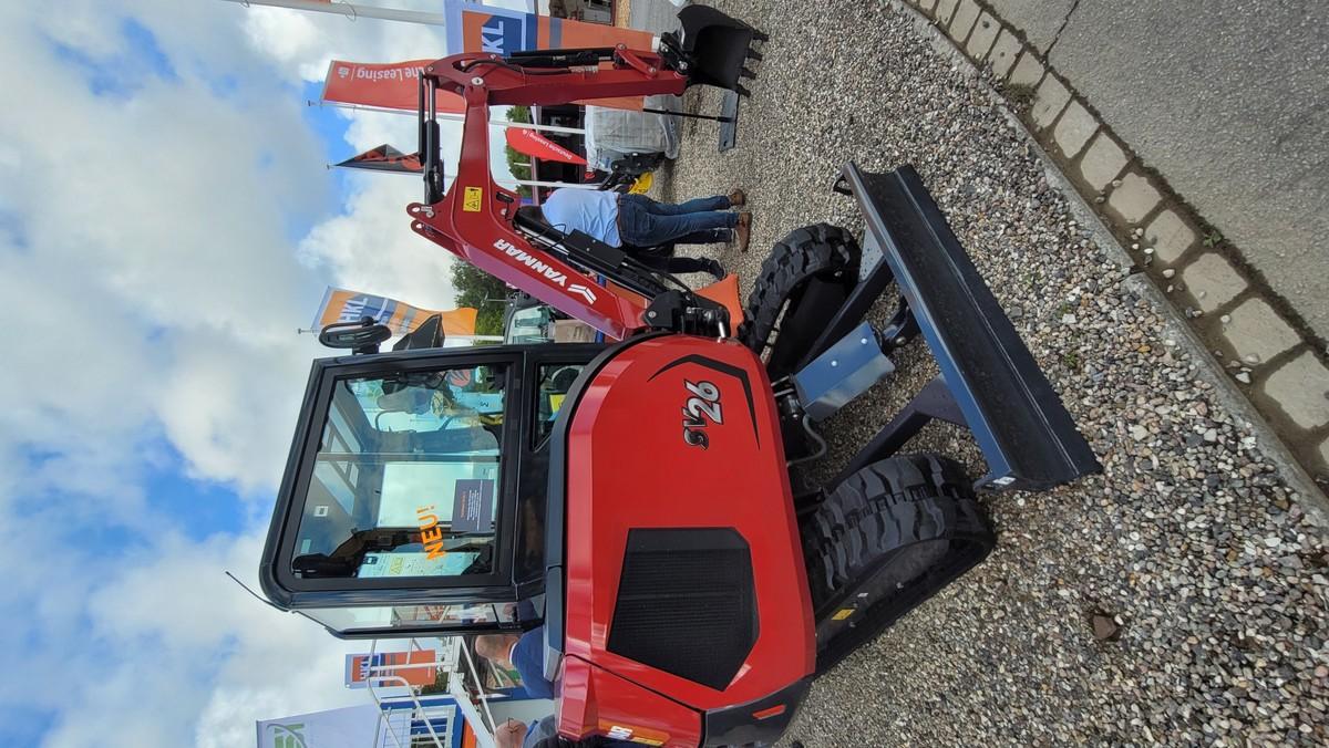Der neue Yanmar SV26 war auf der Nordbau 2026 erstmals in Deutschland zu sehen. | Foto: bb