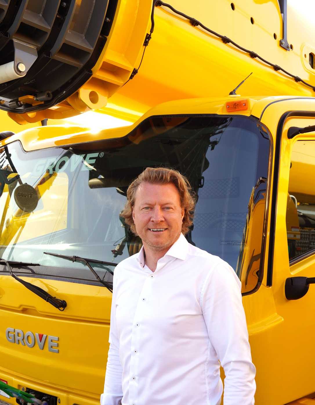 Timo Stenz ist neuer Vertriebsleiter für Grove-Krane