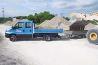 Iveco Daily 70C21 mit Humbaur-Dreiseitenkipper