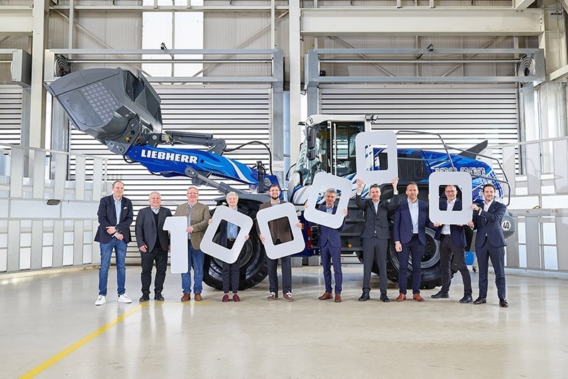 Liebherr feiert 100.000sten Radlader