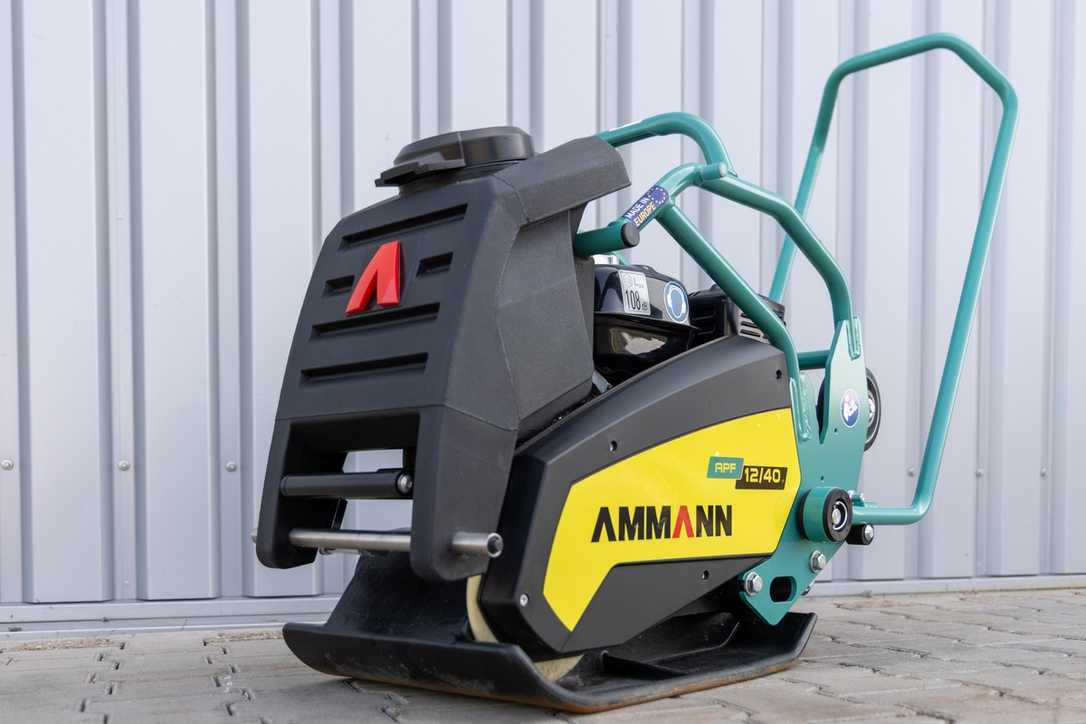 Rüttelplatte: Ammanns neue APF-Modelle für effizientere Bodenverdichtung und mehr Leistung