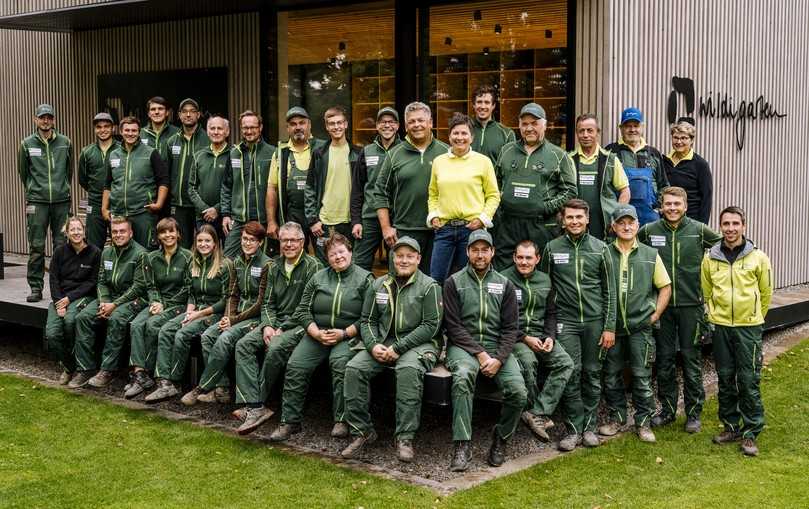 Das Wildigarten-Team zählt zurzeit 30 Mitarbeitende. | Foto: Martin Rottenkolber Das Wildigarten-Team zählt zurzeit 30 Mitarbeitende. | Foto: Martin Rottenkolber