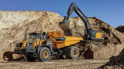 Hyundai stellt Zweiachs-Knickdumper vor