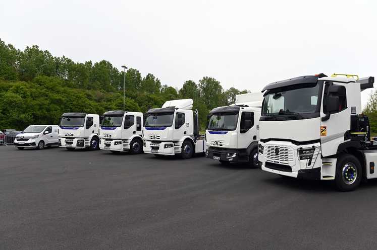 Renault Trucks elektrisiert die Baustelle