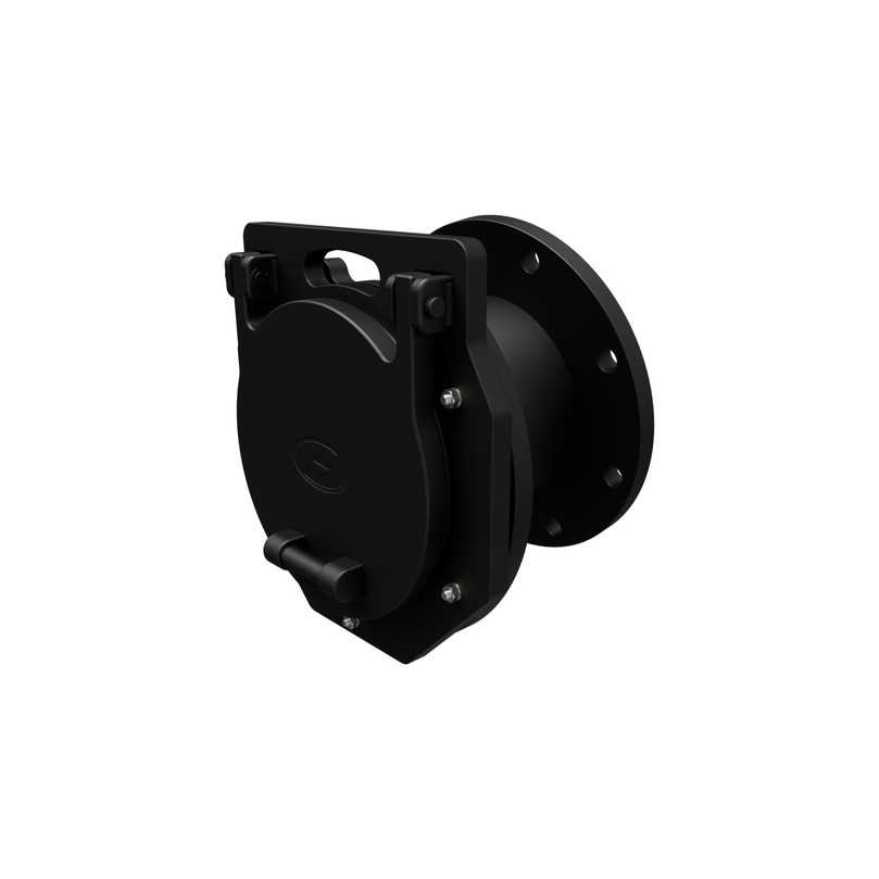 FVT mit 10° Neigung: Die geneigte Rückstauklappe FVT ist mit einem 10° Wandanschlussstutzen ausgestattet – perfekt für schräge Einbaulagen und anspruchsvolle bauliche Gegebenheiten. | Foto: Fernco