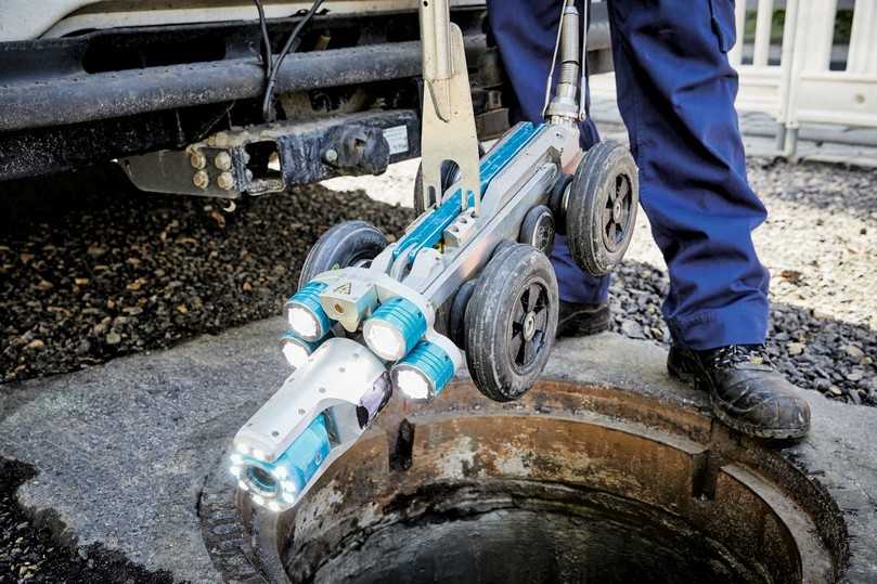 Der Einsatz von KI sorgt für deutlich mehr Effizienz bei der Inspektion von Kanälen. | Foto: Remondis Der Einsatz von KI sorgt für deutlich mehr Effizienz bei der Inspektion von Kanälen. | Foto: Remondis