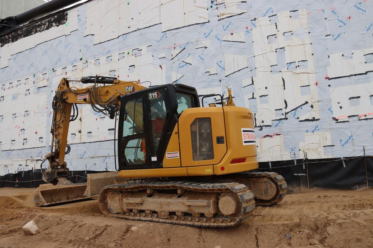 Ein Teil der Leistungen waren 200 000 Kubikmeter Aushub für Baugruben und Leitungstrassen. | Foto: Zeppelin