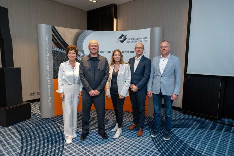 Das aktuelle GLT-Präsidium (v.l.n.r.): Susanne Hake, GLT-Geschäftsführerin, Matthias Fiedler, GLT-Präsident, Cornelia Weber-Hunke, GLT-Präsidiumsmitglied, Hauke Krüger, GLT-Vizepräsident, und Dietmar Luck, GLT-Präsidiumsmitglied | Foto: GLT