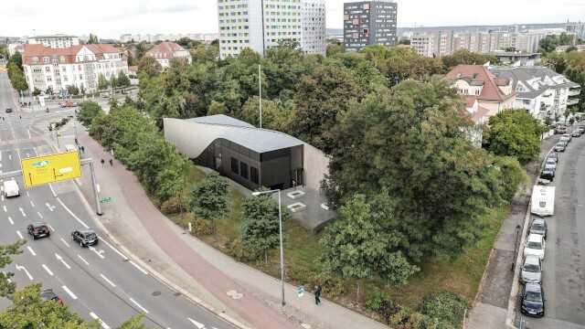 Südvorstadt Dresden: Hier auf dem Campusgelände der TU Dresden soll das erste Gebäude der Welt gebaut werden, das komplett aus Carbonbeton besteht. | Abb.: TU Dresden