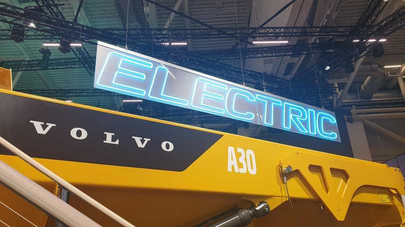 Volvo zeigt auf der bauma 2025 ein völlig emissionsfreies Lineup. | Foto: B_I MEDIEN/bh