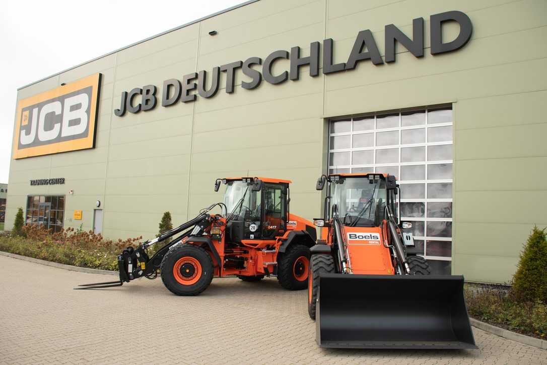 Boels hat 700 neue JCB-Maschinen im Einsatz Boels hat 700 neue JCB-Maschinen im Einsatz