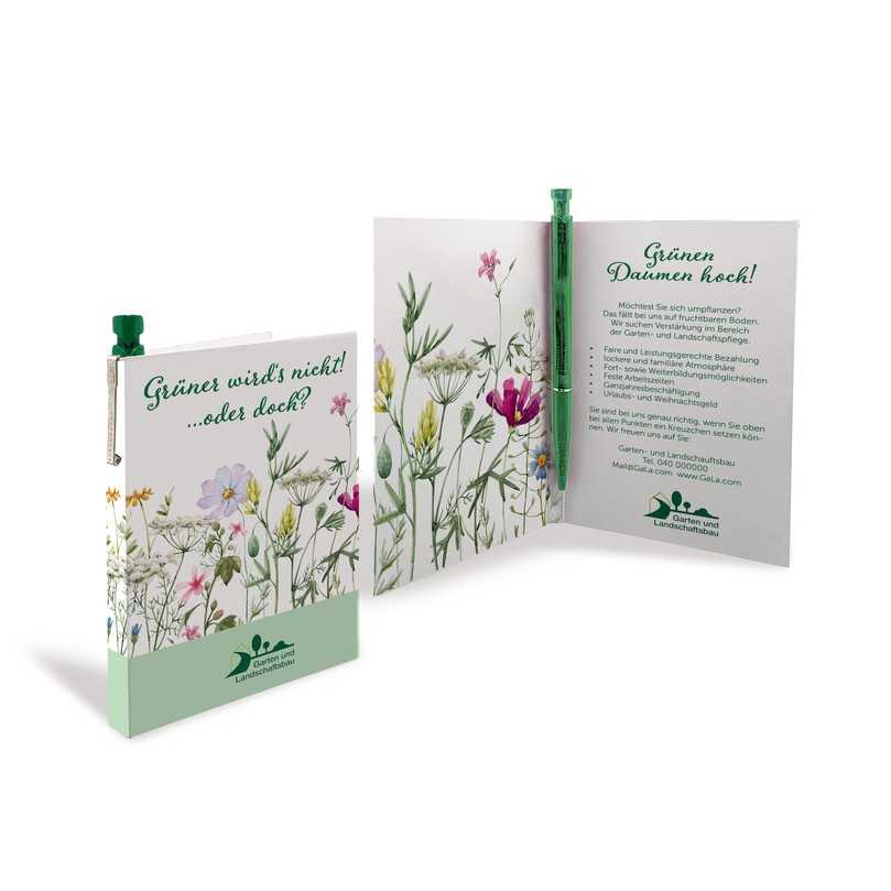 Die BERENDSOHN „Grußkarte BE-KS" ist im Format A6. | Foto: Berendsohn Die BERENDSOHN „Grußkarte BE-KS" ist im Format A6. | Foto: Berendsohn