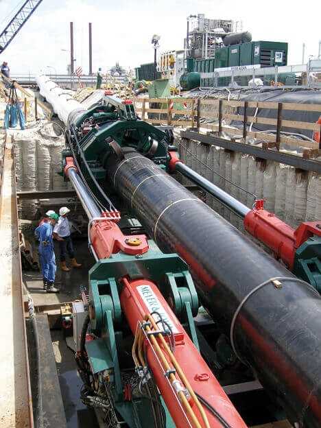 Neues Verlegeverfahren erfüllt alle Erwartungen: Direct in die Ems