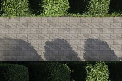 In Form gegossene Einheit aus Beton
