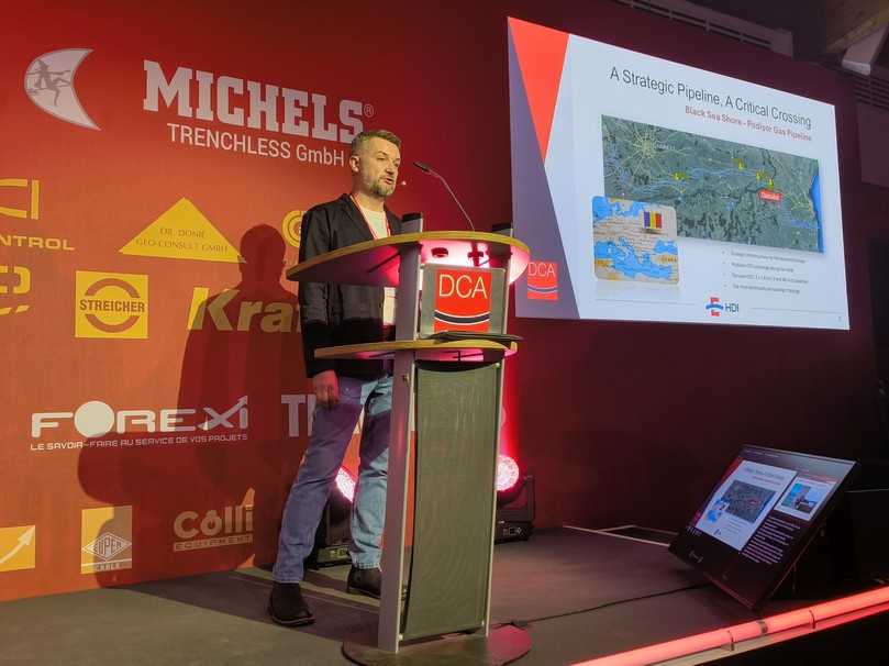 Maciej Geborys berichtete über ein Projekt, bei dem aufgrund des massiven Festgesteins ein eigens entwickeltes 3D-Modell bei der weiteren Vorgehensweise half. | Foto: B_I/Valdix