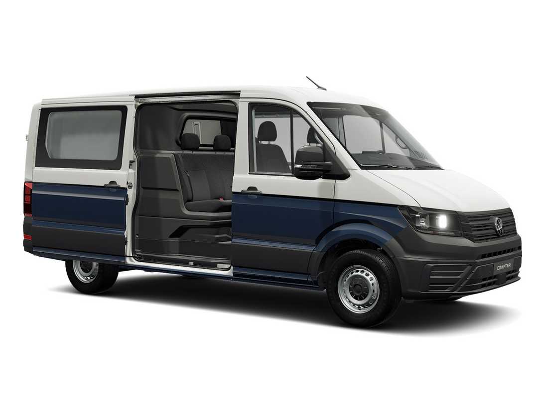 VW Crafter: Neuer Kastenwagen Plus und Kombi