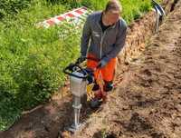 Hochmobil in engen Gräben