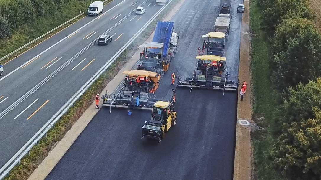 Völkel-Navigator unterstützt Bauleiter im Asphaltbau