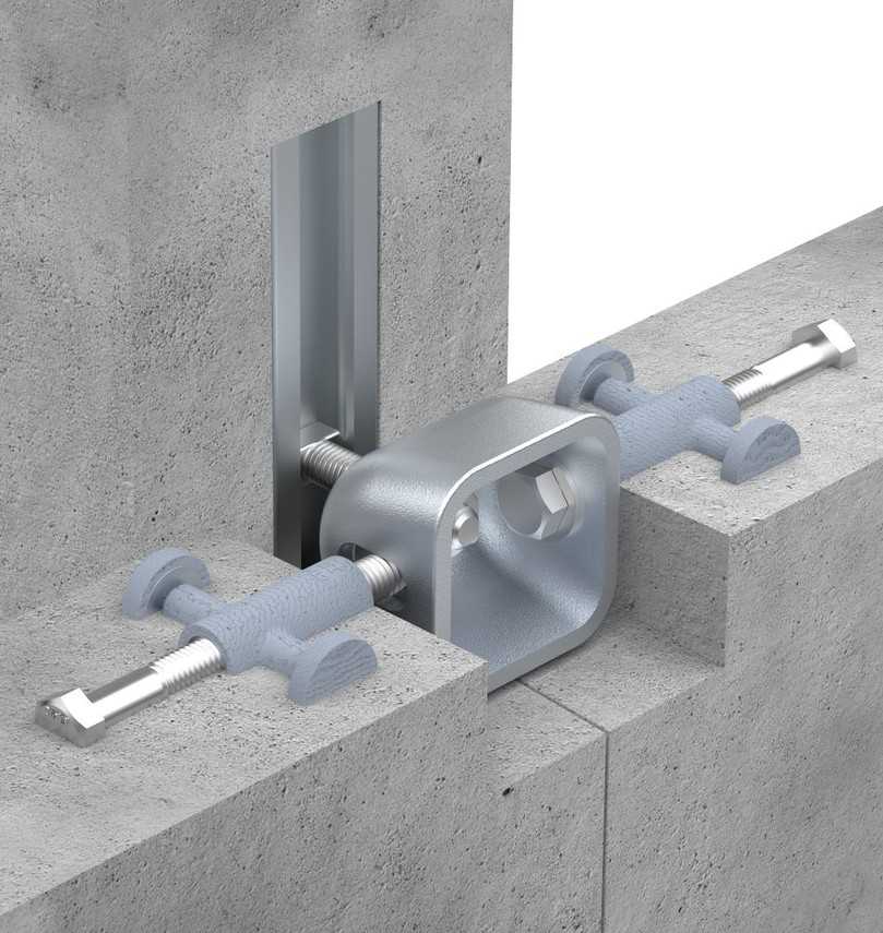 Optimierte Krafteinleitung: Durch die Flügel und die teilweise Gummierung des neuartigen „BT Q-Ankers“ werden Lasten tiefer in das Bauteil eingeleitet. | Foto: B.T. innovation Optimierte Krafteinleitung: Durch die Flügel und die teilweise Gummierung des neuartigen „BT Q-Ankers“ werden Lasten tiefer in das Bauteil eingeleitet. | Foto: B.T. innovation