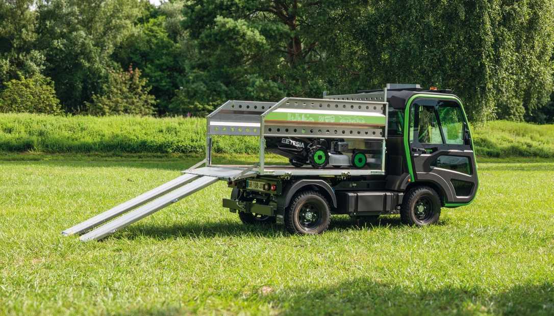 Kompakter E-Transporter: ET-Lander von Etesia