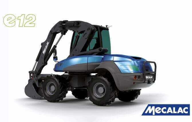 Mecalac zeigt Elektro-Mobilbagger auf der Intermat Mecalac zeigt Elektro-Mobilbagger auf der Intermat