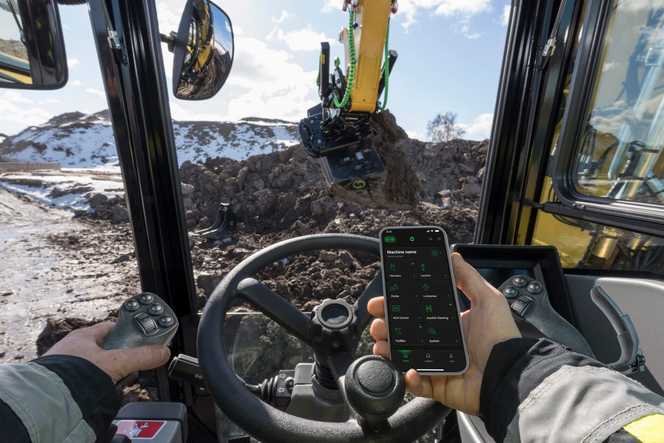 Tiltrotatoren werden jetzt per App gesteuert