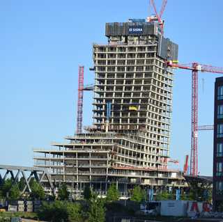 Hamburgs Notausgang im Elbtower