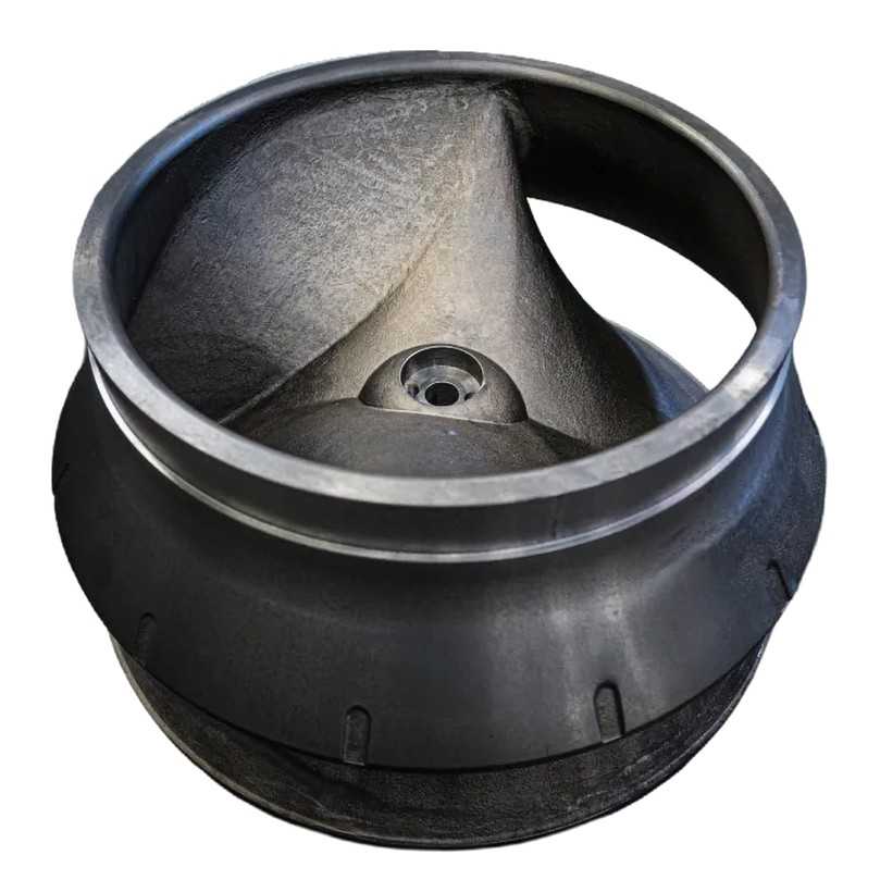 Das neu entwickelte exzentrische Xcentric-Laufrad aus der XRW-Serie von Pentair Nijhuis kommt ohne Leitkanten aus und reduziert Pumpenverstopfungen und Vibrationen erheblich. | Foto: Pentair Nijhuis