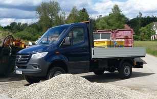 Allrad-Sprinter auf Geländetour