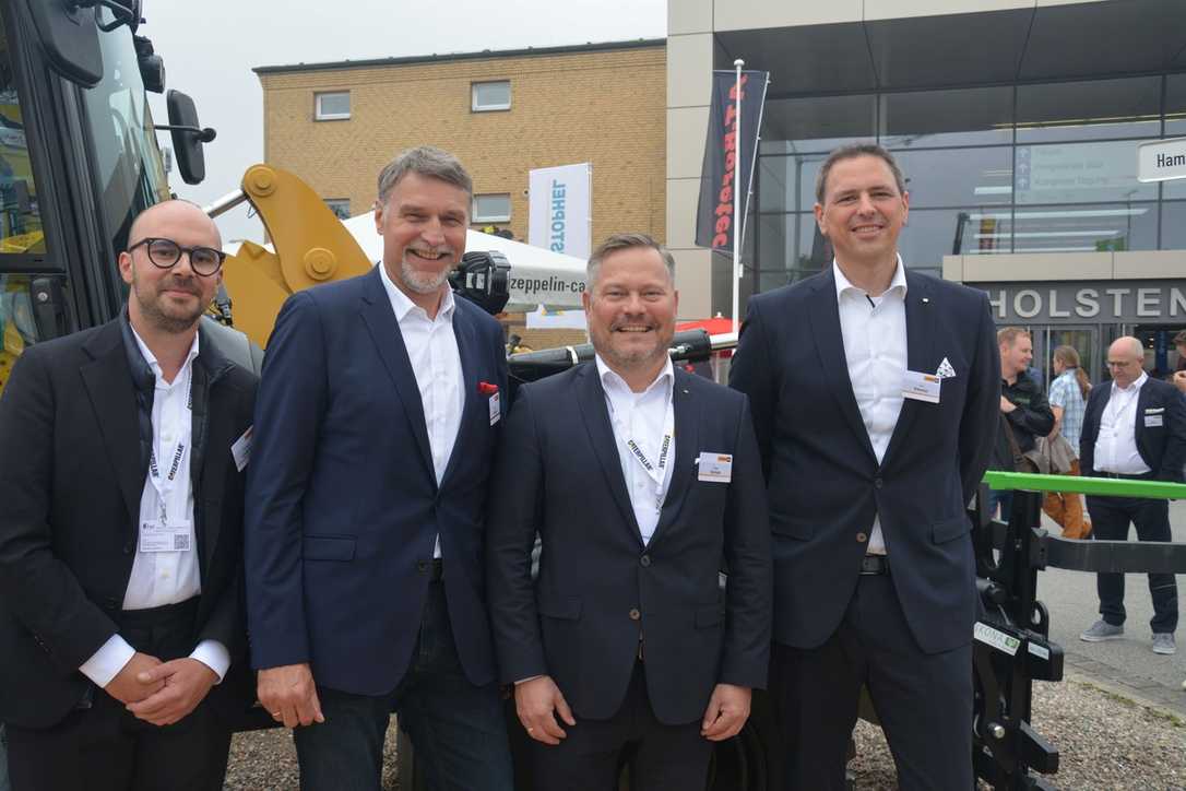 Zeppelin Baumaschinen erzielt Rekordumsatz auf der NordBau Neumünster