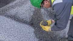 Echtzeit-Monitoring von RC-Körnungen