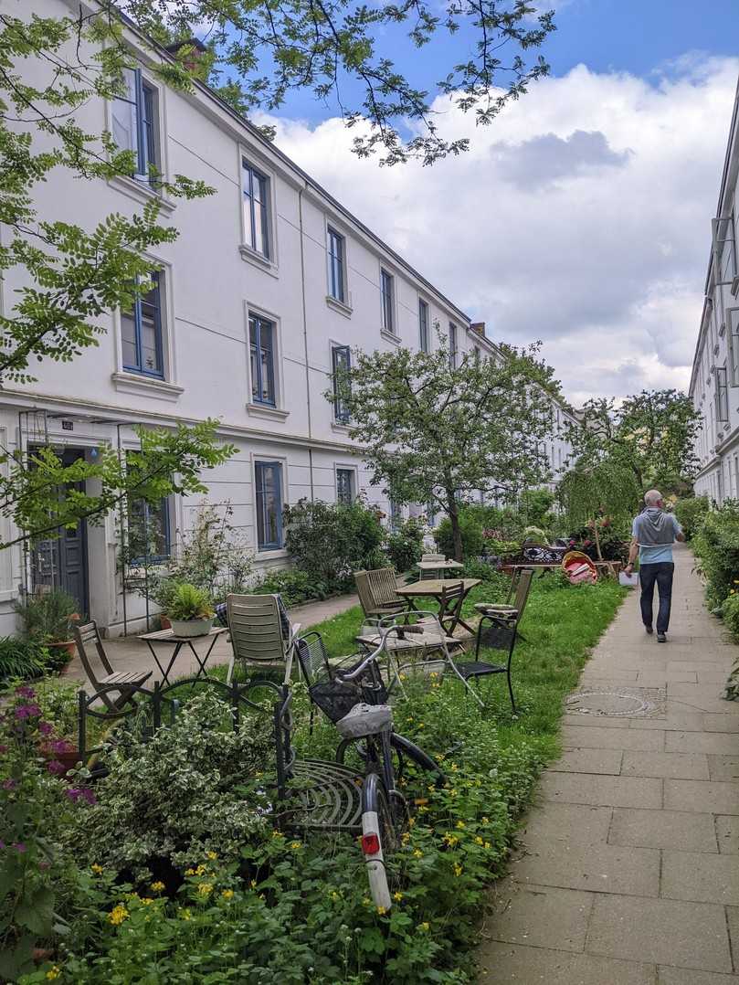 Innenhof in Hamburg | Foto: DWA