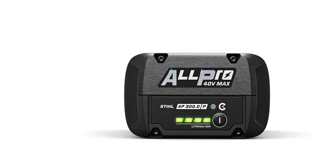 Akku-Technologie im GaLaBau: In 9 Minuten voll mit Stihl Allpro
