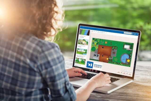 Das kostenlose Online-Tool „Aquatechnik Beregnungsplaner“ unterstützt bei der Erstellung der Gartenskizze und fragt notwendige Basis-Daten ab (beregnungsplanung.de). | Foto: aquatechnik