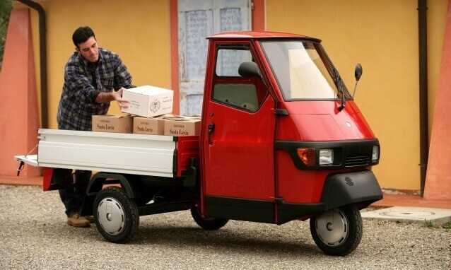 Ape-fahren schon mit 15: Piaggo-Kleinlaster als Mofa Ape-fahren schon mit 15: Piaggo-Kleinlaster als Mofa