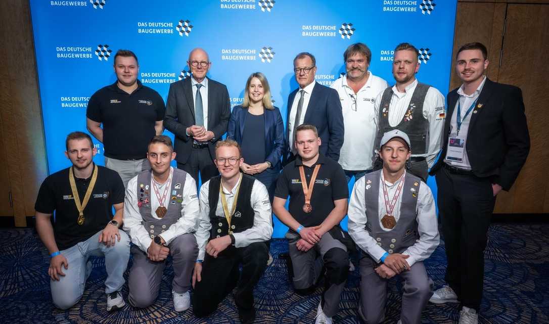 WorldSkills 2026: Bundesbauministerin übernimmt Schirmherrschaft für Bau-Nationalteam