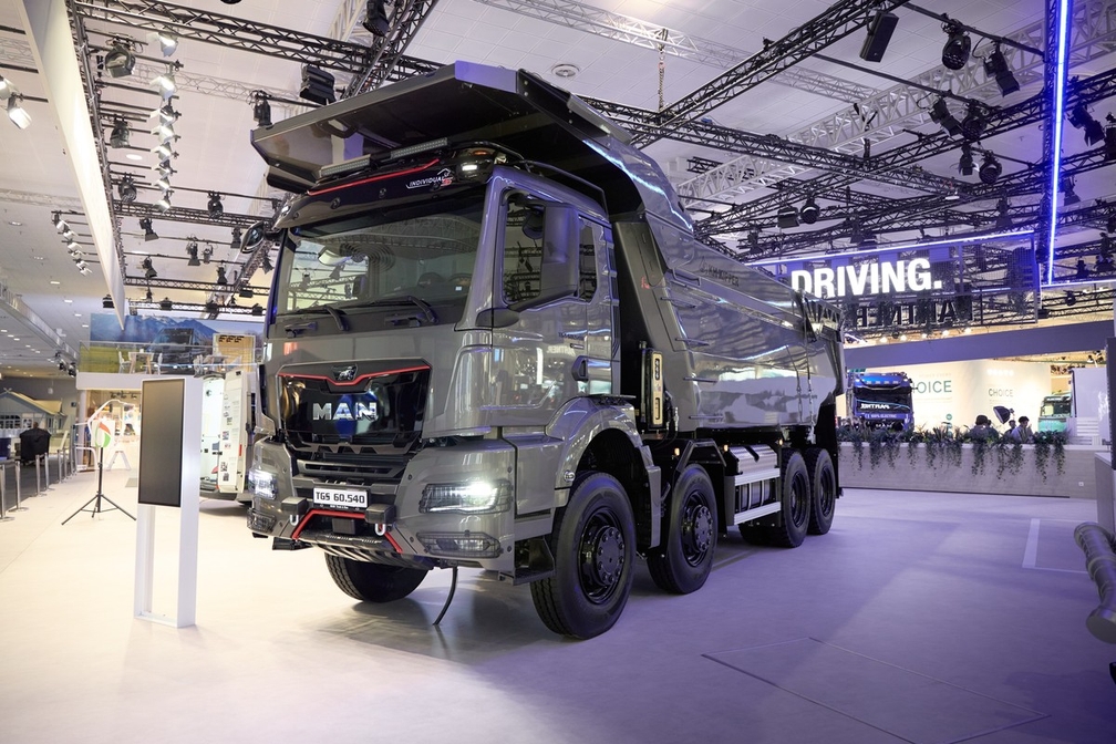 MAN zeigt neuen 60-Tonner für den Bergbau