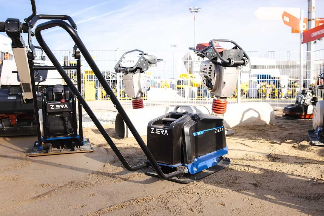 Die elektrischen DFP5X e, DFP8X e & DFP9X e Platten von Dynapac