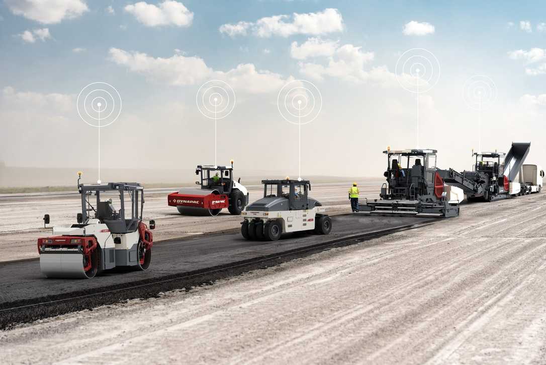 Dynapac Nexus Job Site Documentation Suite für die Datenerfassung im Straßenbau Dynapac Nexus Job Site Documentation Suite für die Datenerfassung im Straßenbau