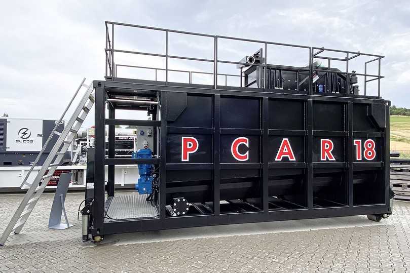 Ein weiteres Highlight des Sommer-Events war der PCAR18, ein Puffercontainer zur Teilentsandung gebrauchter Bohrspülung. | Foto: L-Team Baumaschinen Ein weiteres Highlight des Sommer-Events war der PCAR18, ein Puffercontainer zur Teilentsandung gebrauchter Bohrspülung. | Foto: L-Team Baumaschinen