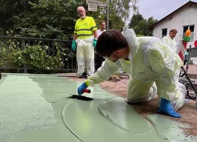 Abwasser-Harz als Brückenabdichtung: Leverkusen testet neues Verfahren