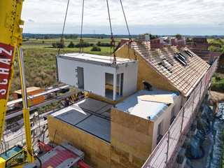 Modulares System für Geschosswohnungsbau