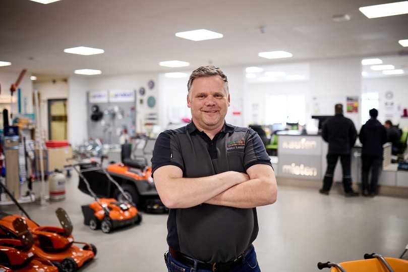 Seine Kunden schätzen den CS700: Enrico Laskowski, Geschäftsführer der Grenzland Baugeräte Handelsgesellschaft mbH & Co. KG im nordrhein-westfälischen Hückelhoven | Foto: B_I MEDIEN