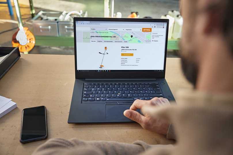 Profis aus GaLaBau und Kommunen können im Stihl connected Portal alle relevanten Informationen zur Planung und Organisation ihrer Aktivitäten und Einsätze anlegen und diese schnell und übersichtlich abrufen. | Foto: Stihl Profis aus GaLaBau und Kommunen können im Stihl connected Portal alle relevanten Informationen zur Planung und Organisation ihrer Aktivitäten und Einsätze anlegen und diese schnell und übersichtlich abrufen. | Foto: Stihl